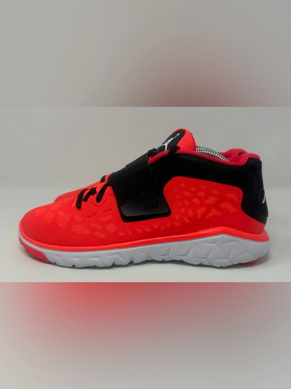 Air Jordan Flight Flex Trainer 2 Infrared Bright Red Black Basketball Sneakers